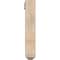 Ekena Millwork Olympic Arts and Crafts Smooth Bracket w/ Offset Brace, Douglas Fir, 5 1/2"W x 28"D x 32"H BKT0604X28X32OLY03SDF - alternate 4